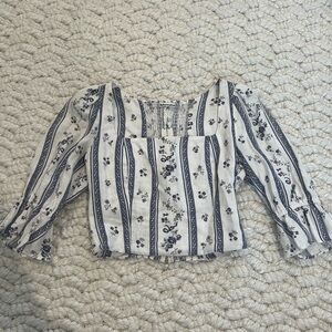 Reformation Floral Top